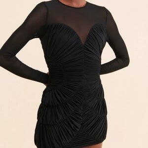 Line and Dot Quincy Dress